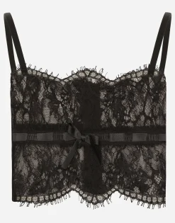 Lace lingerie top