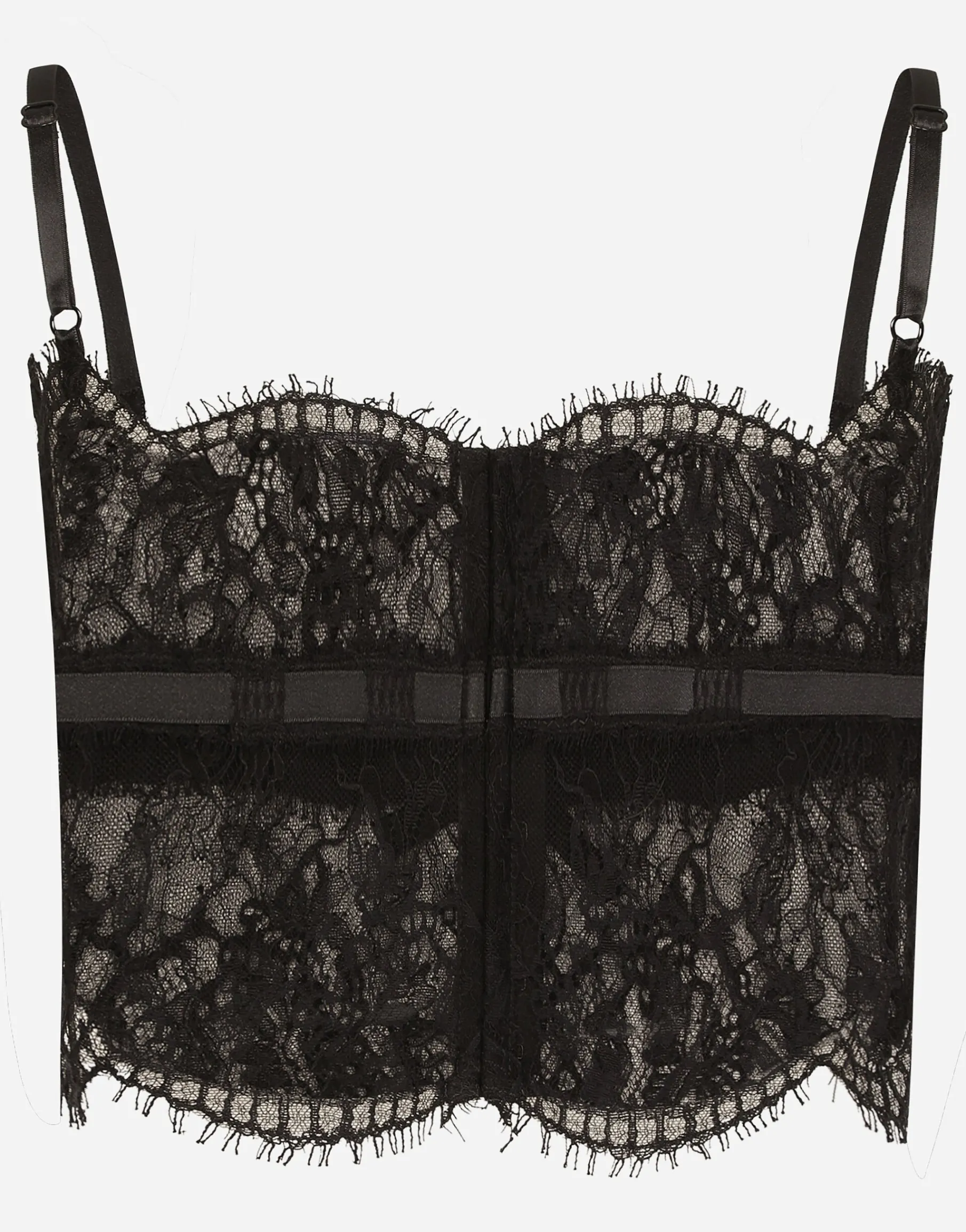 Lace lingerie top