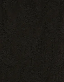 Lace pencil skirt with slit