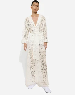 Lace robe