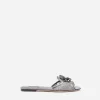Lace slides with crystals