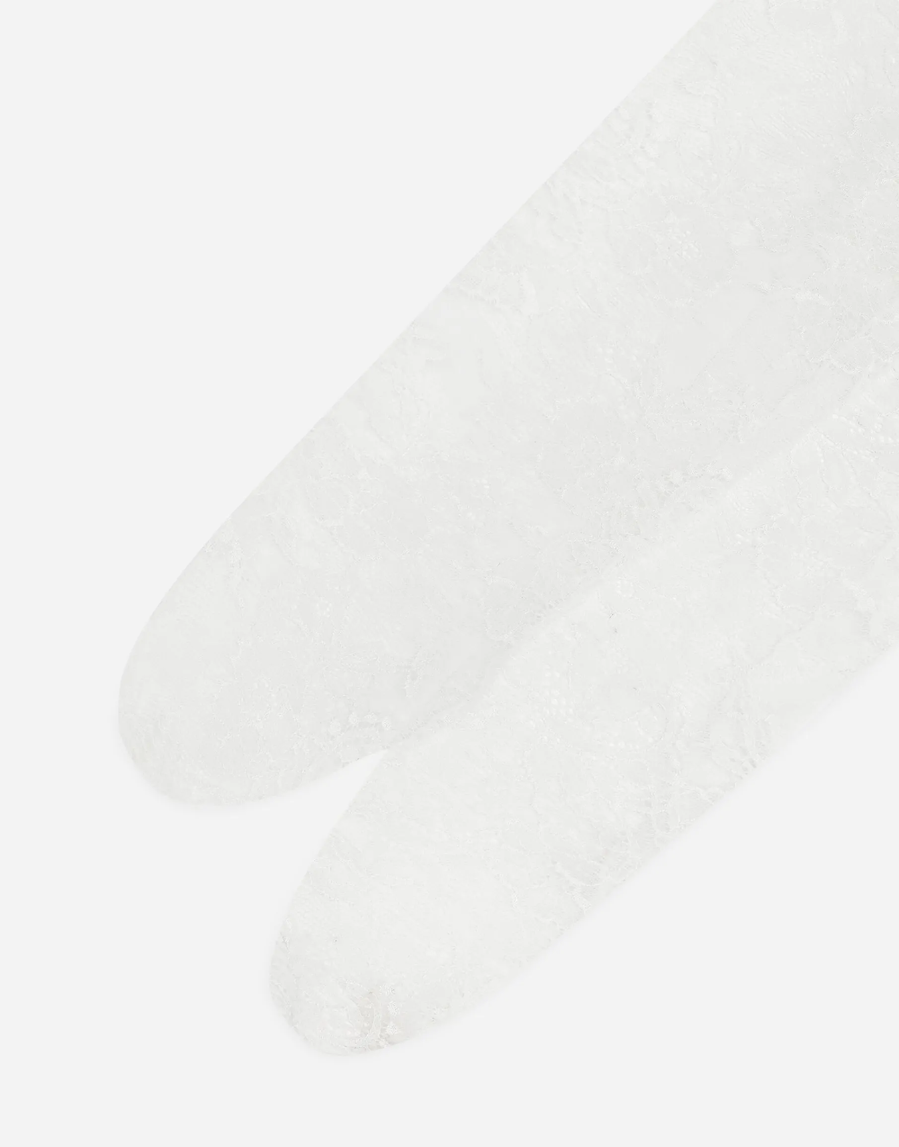 Lace tights with branded elastic