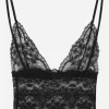 Lace top with spaghetti straps