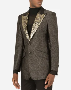 Lamé jacquard Beat-fit jacket