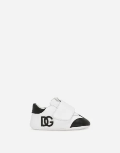 Lambskin low-top sneakers with DG logo