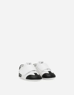 Lambskin low-top sneakers with DG logo