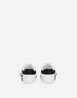 Lambskin low-top sneakers with DG logo