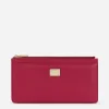 Large Dauphine calfskin card holder