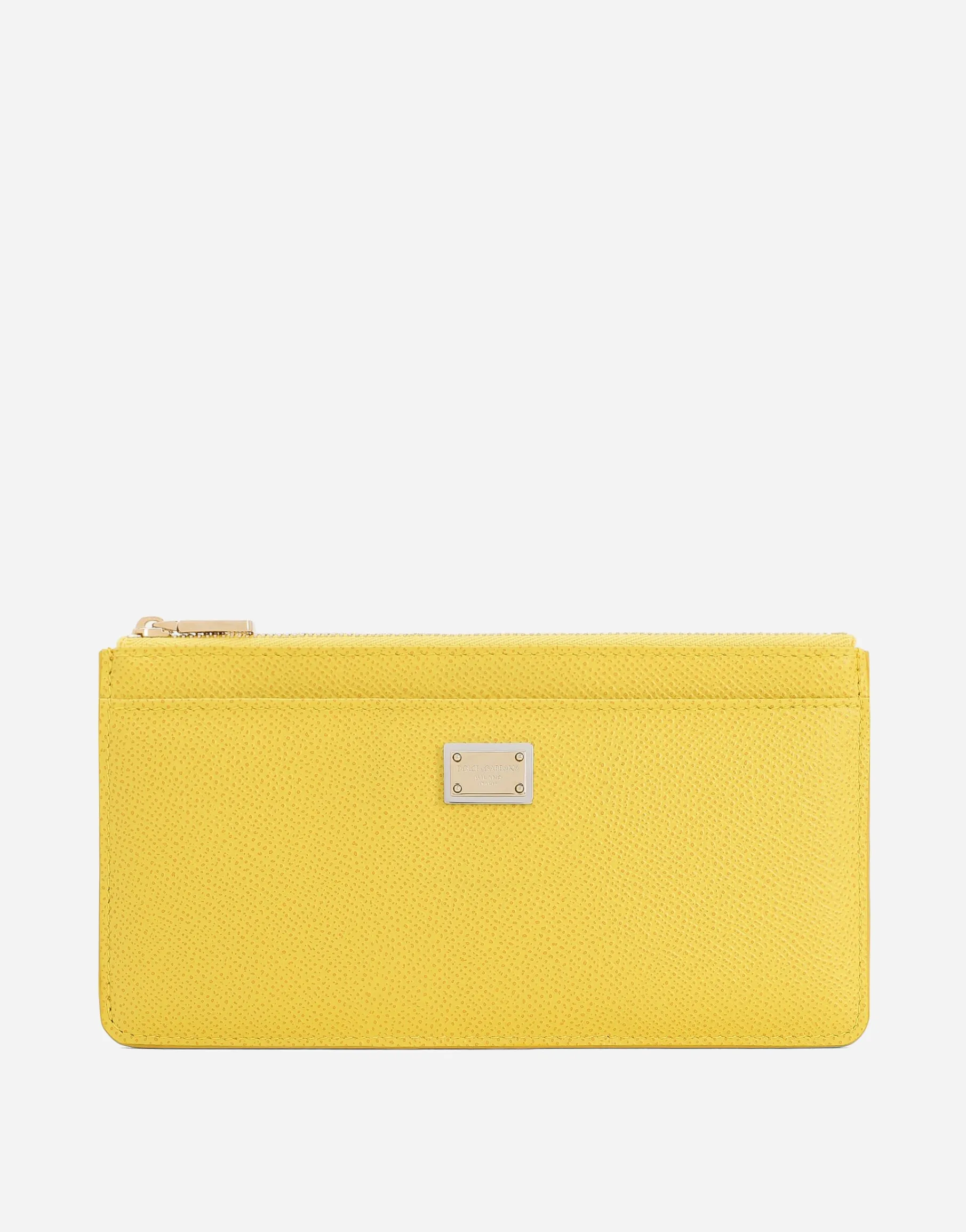 Large Dauphine calfskin card holder