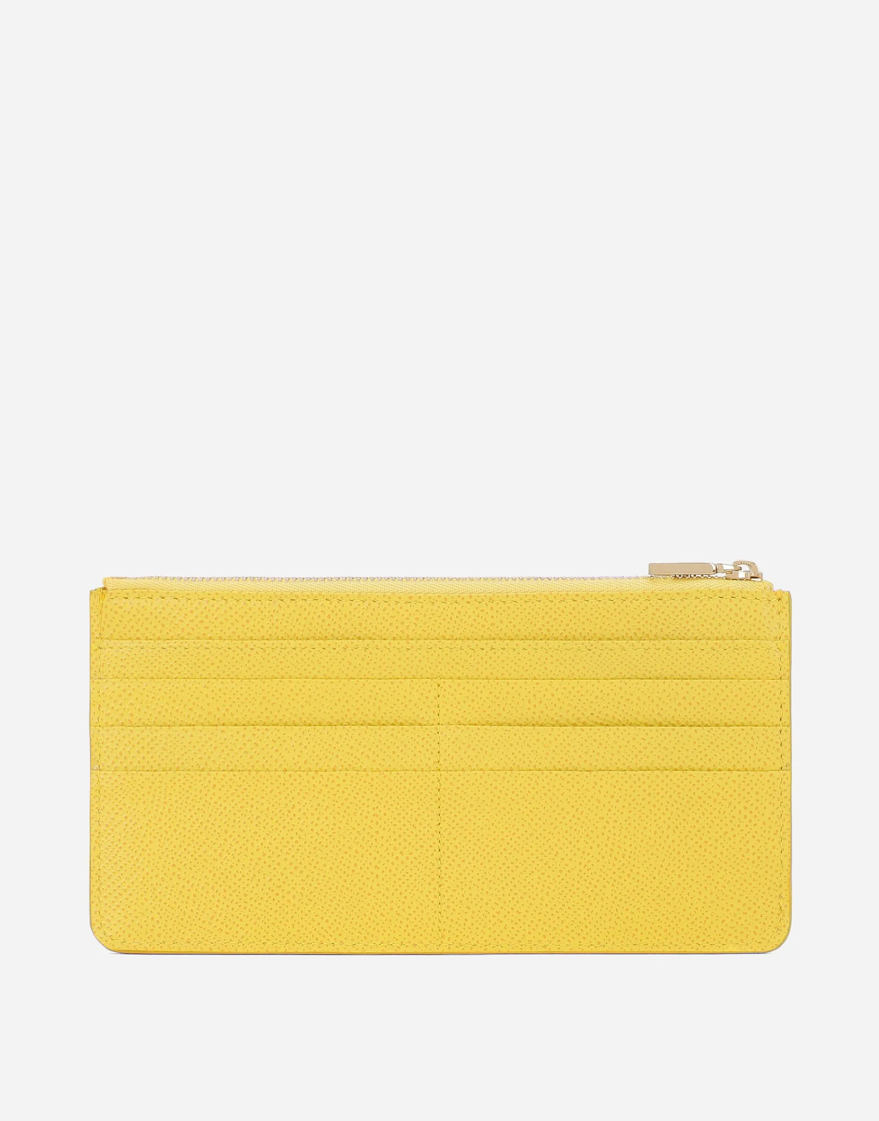 Large Dauphine calfskin card holder