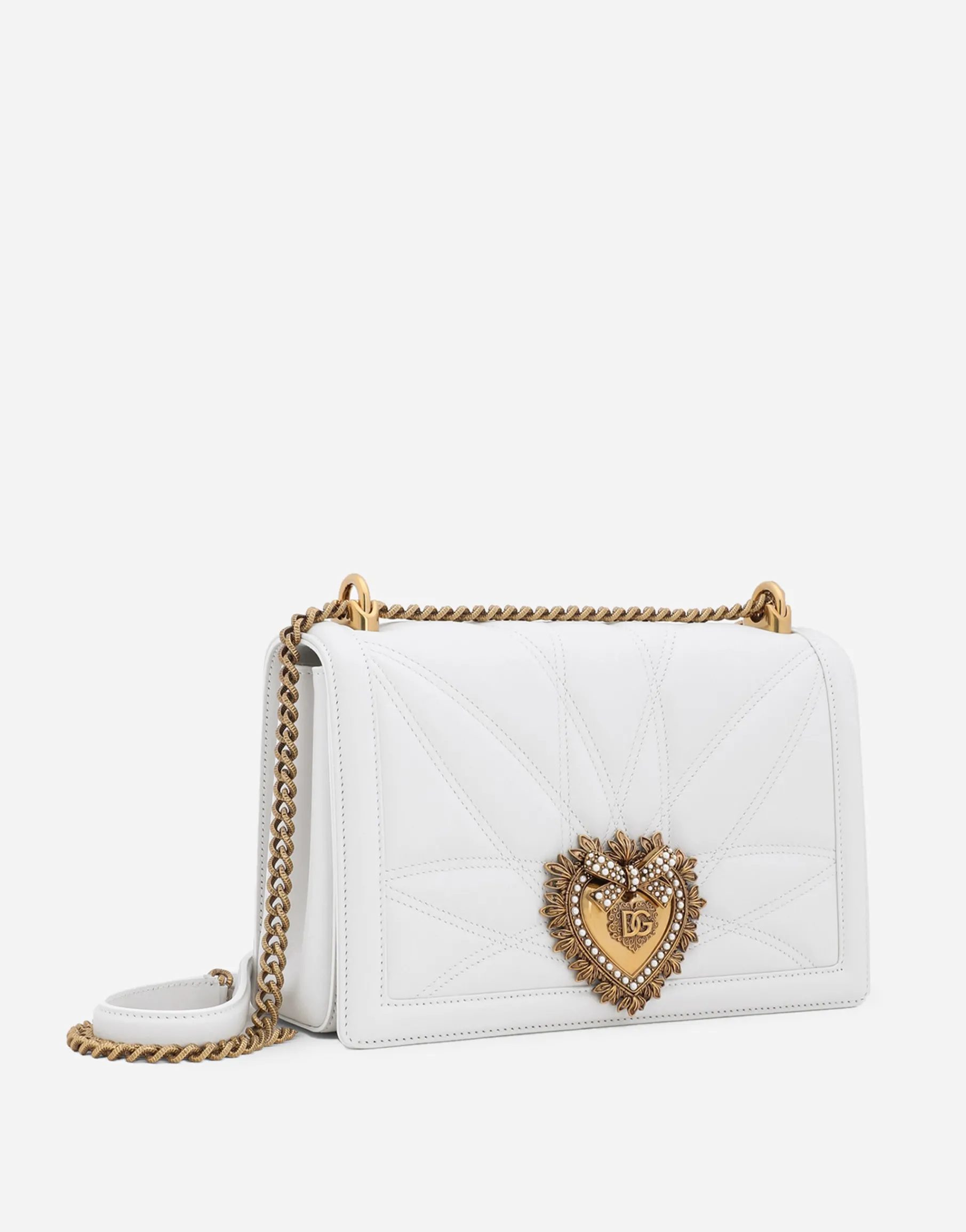 Large Devotion bag in quilted nappa leather