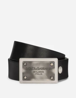 Leather belt