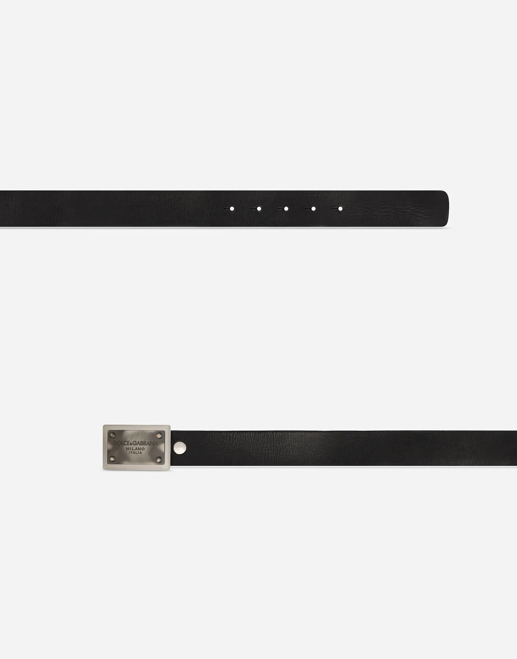 Leather belt