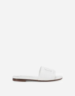 Leather DG Millennials sliders