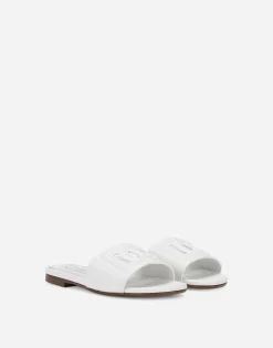 Leather DG Millennials sliders