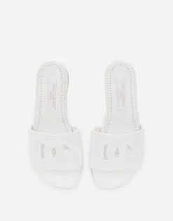 Leather DG Millennials sliders
