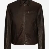 Leather jacket