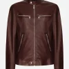 Leather jacket