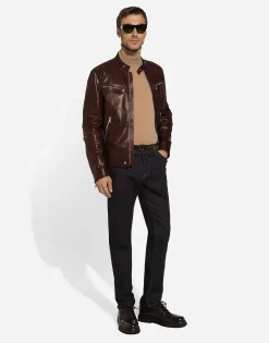 Leather jacket