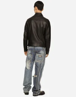 Leather jacket