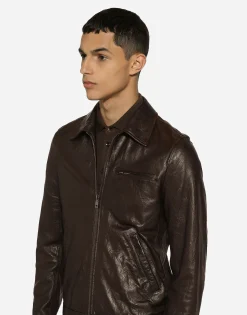 Leather jacket