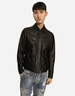 Leather jacket