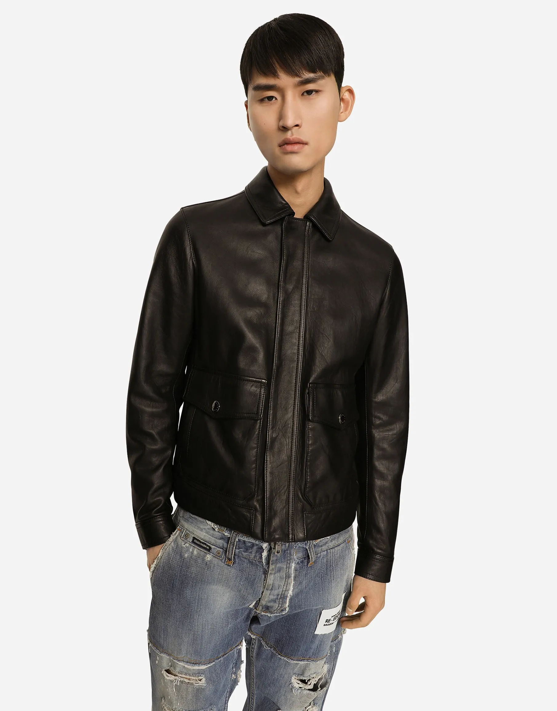 Leather jacket