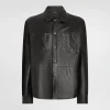Leather shirt