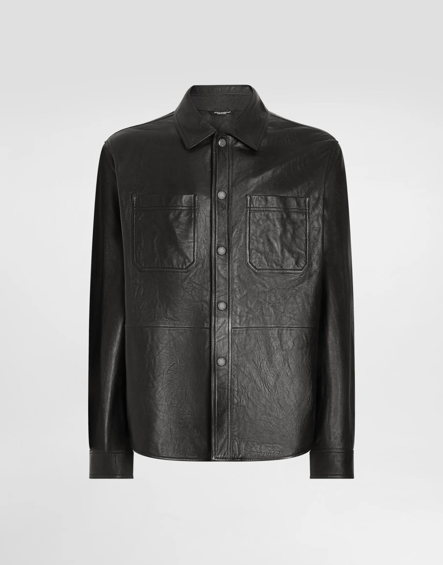 Leather shirt