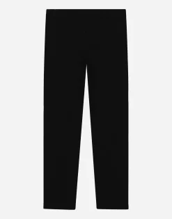Leggings with logo tag