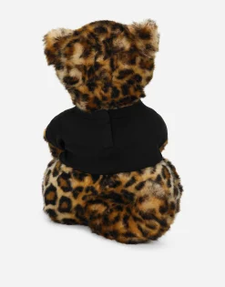 Leopard mascot soft toy