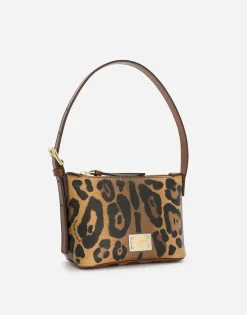 Leopard-print Crespo DG shoulder bag