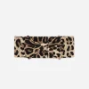 Leopard-print interlock band