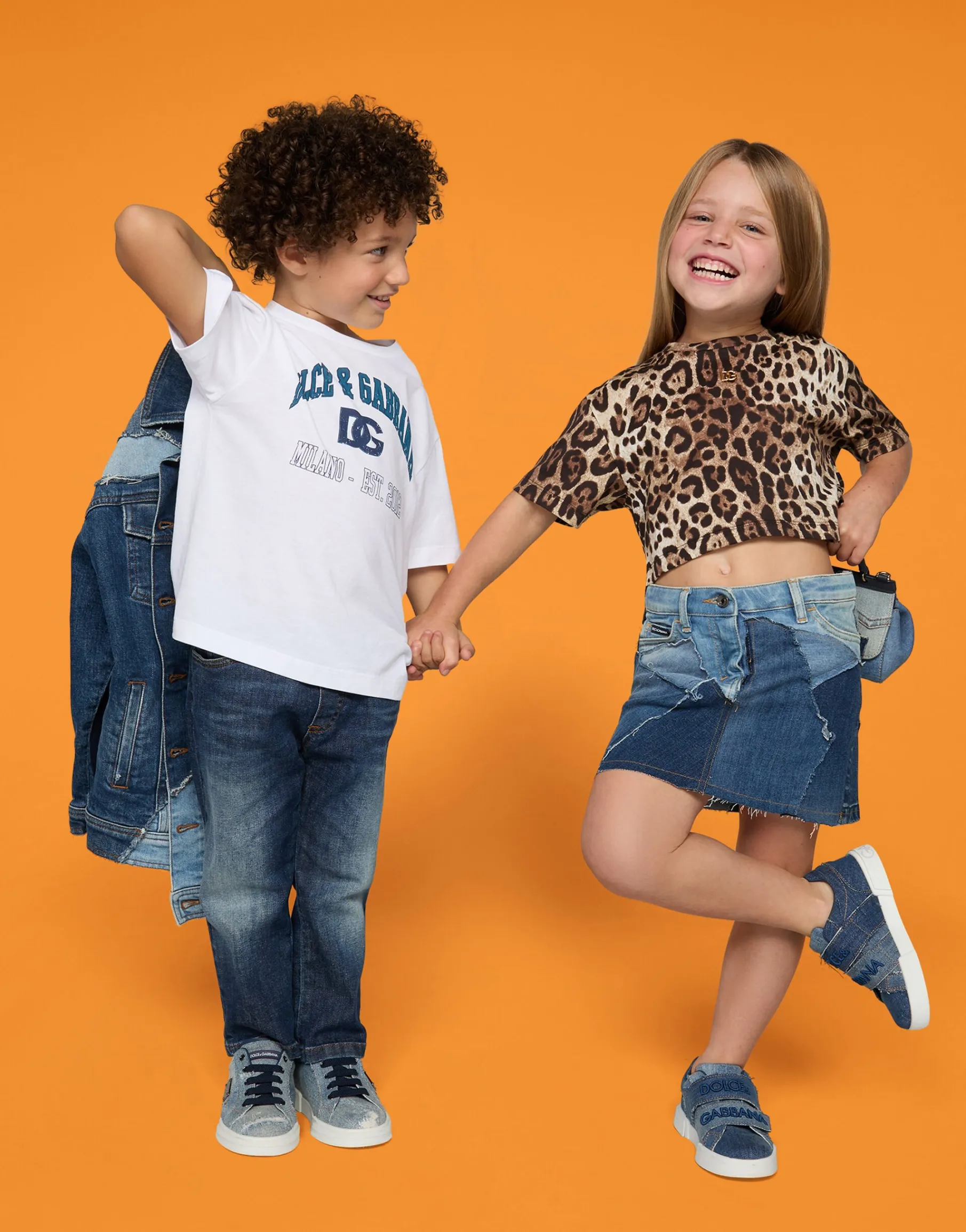 Leopard-print jersey T-shirt