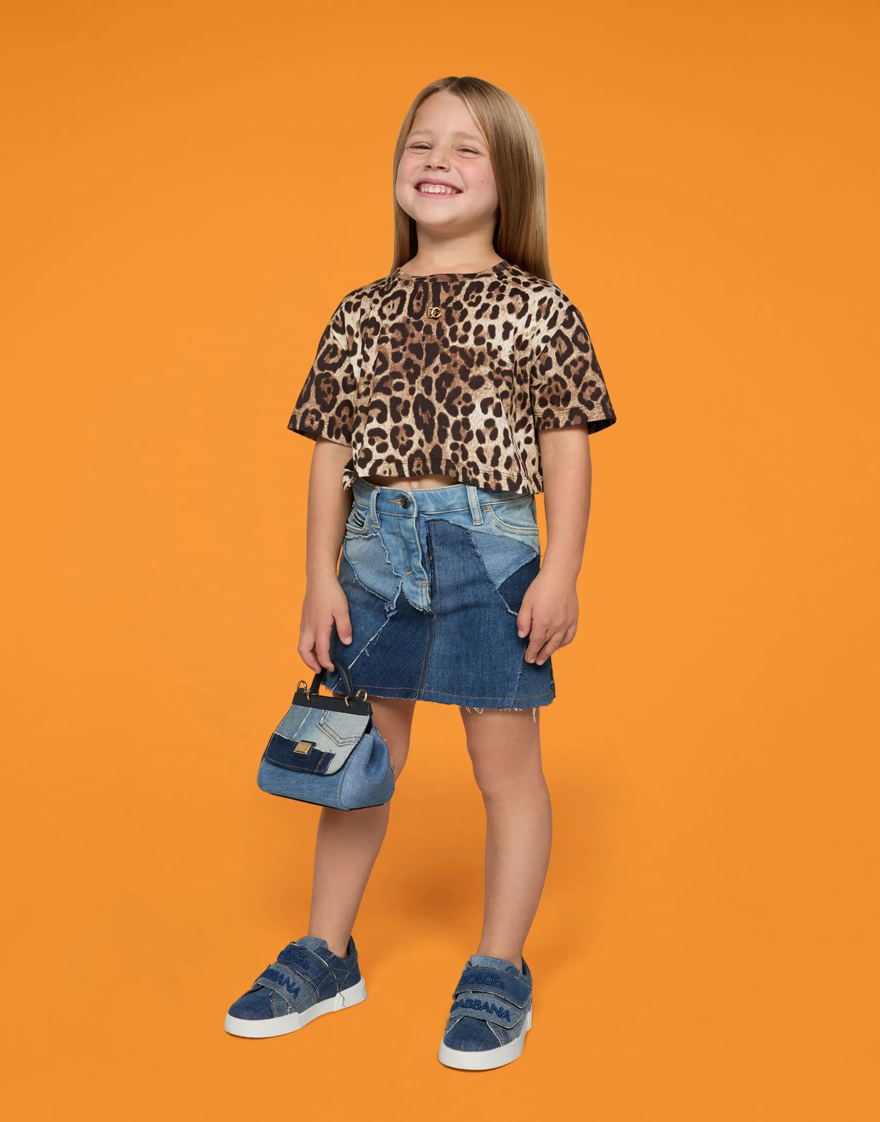 Leopard-print jersey T-shirt