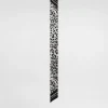 Leopard-print twill headscarf (6x100)