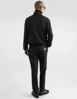 Light nylon jogging pants