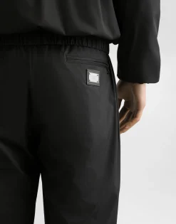 Light nylon jogging pants