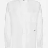 Linen Hawaiian shirt with DG hardware