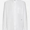 Linen Hawaiian shirt with DG hardware