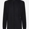 Linen Martini-fit shirt with DG hardware