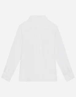 Linen shirt with DG embroidery