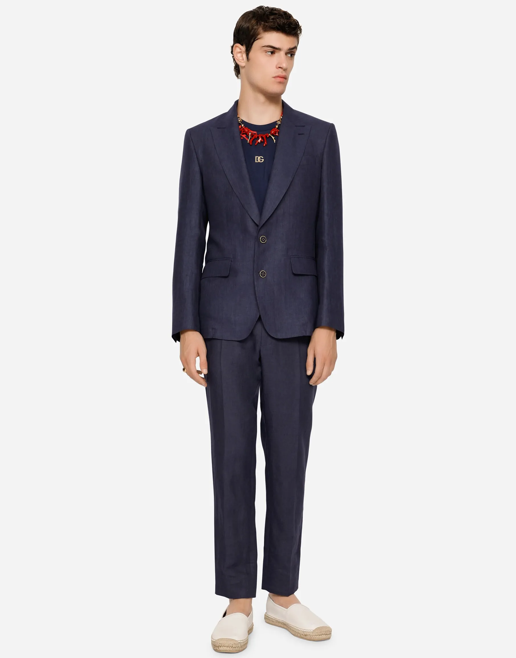 Linen Sicilia-fit jacket