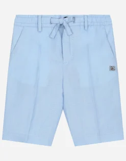 Linen single-breasted suit