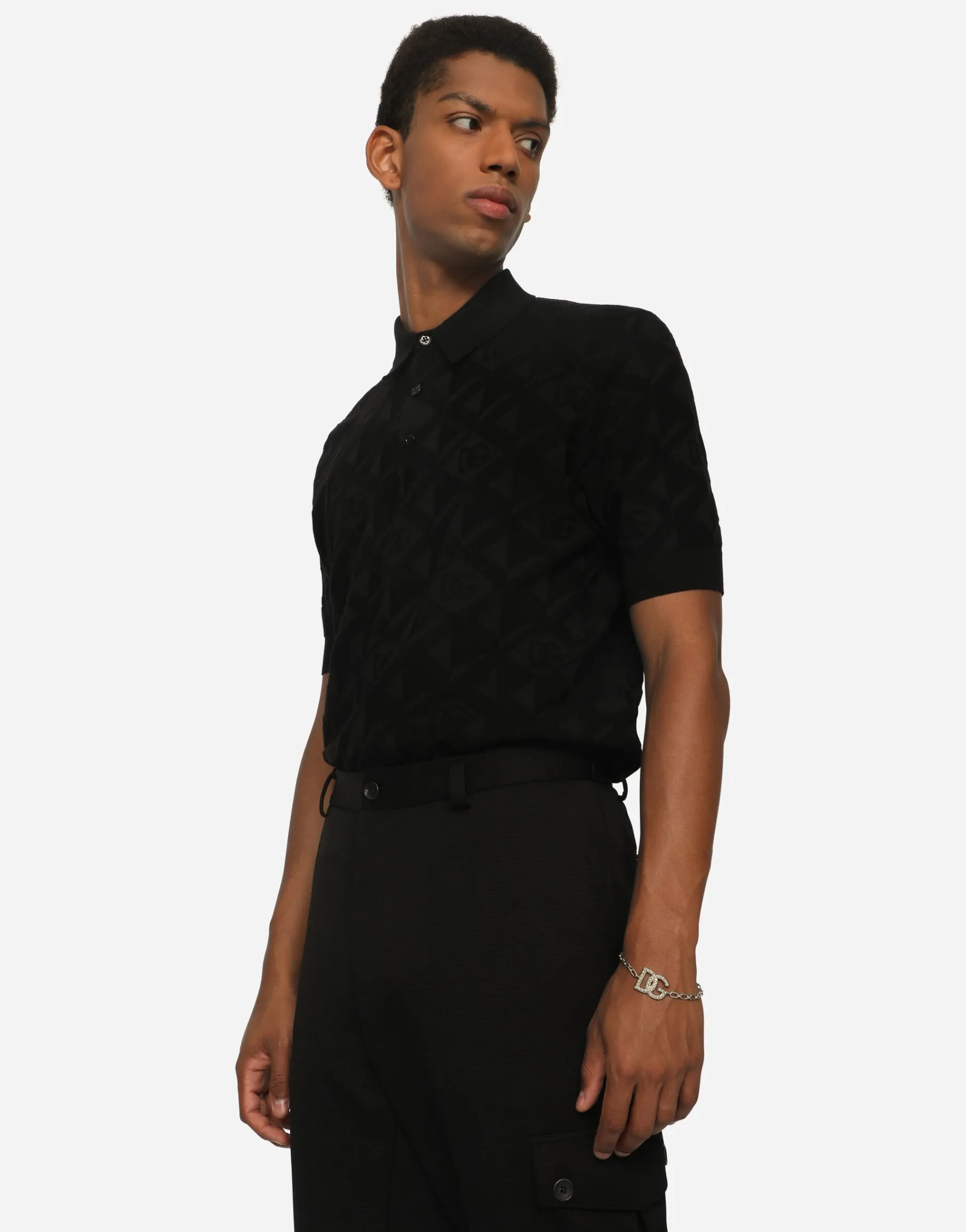 Link bracelet with DG logo