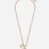 Link necklace with DG logo and tag