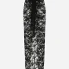 Long Chantilly lace skirt
