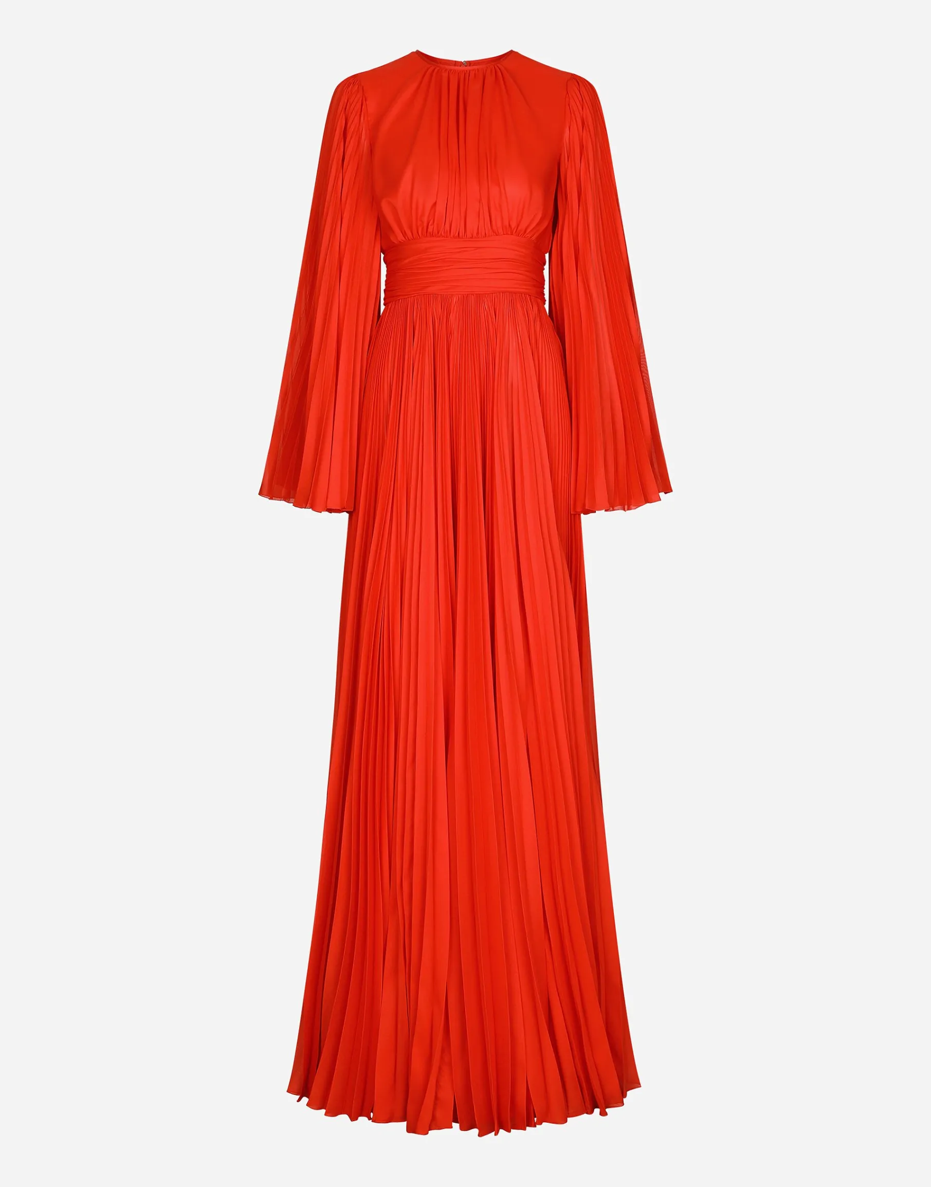 Long chiffon dress