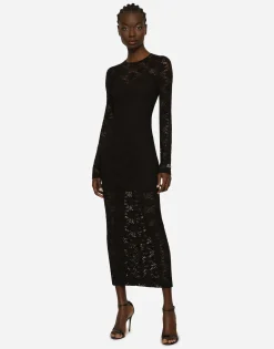 Long lace dress