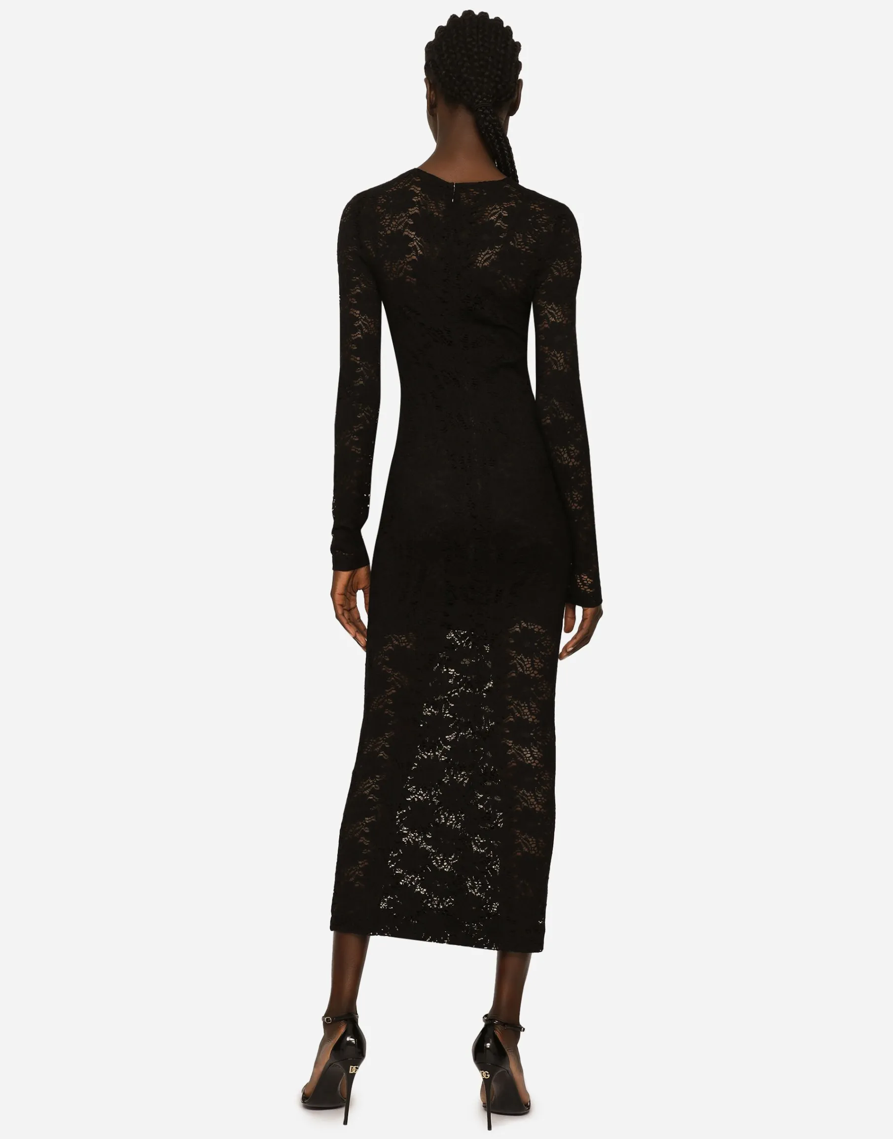 Long lace dress